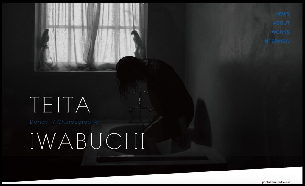 TEITA IWABUCHI ウェブサイト